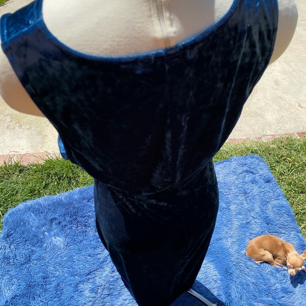 Blue Velvet Maxi - Picture 2 of 5